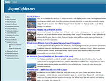 Tablet Screenshot of japanguides.net
